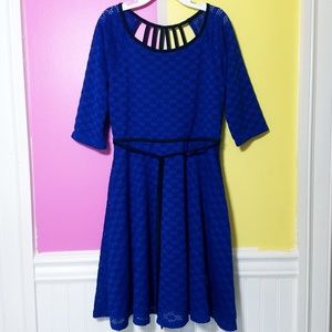 Beautiful dark blue dress